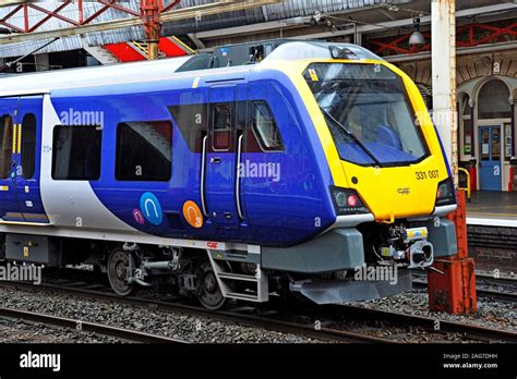 A New Caf Civity Class Electric Multiple Unit Seen At Crewe Being