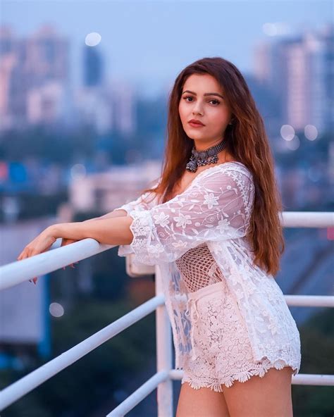 Rubina Dilaik Posed In A Mesh Short Dress See Photos Rubina Dilaik