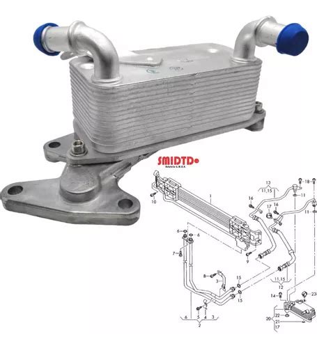 Enfriador De Aceite Transmision Vw Passat T Meses Sin Intereses