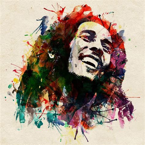 Bob Marley The King Of Reggae By Marian Voicu Bob Marley Art Bob