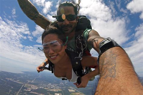 Naked Girl Goes Skydiving Telegraph