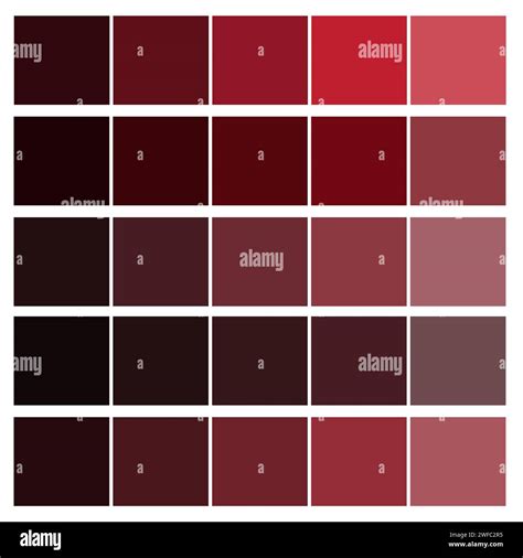 Red color palette hi-res stock photography and images - Alamy