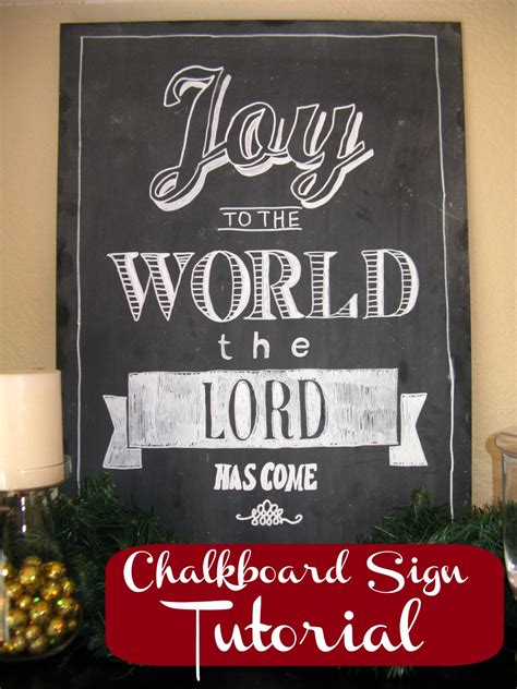 Diy Chalkboard Signs Tutorial Inspiration For Moms