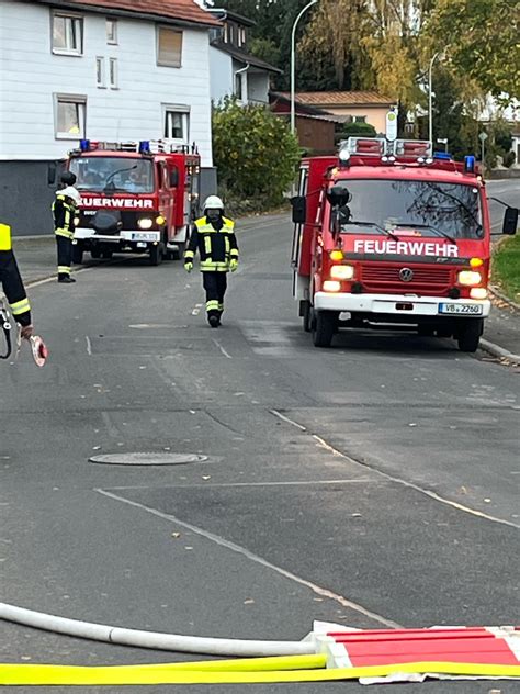 Blaue Eck Übung Freiwillige Feuerwehr Arnshain