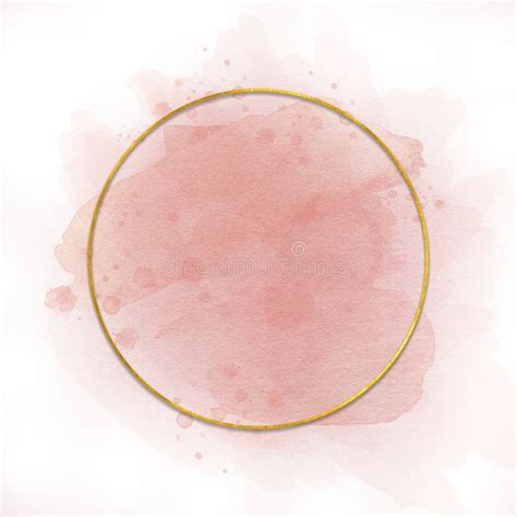 Nude Brush Stroke Watercolor Texture Design Cards With Gold Sparkle