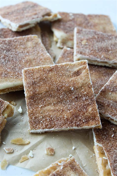 Churro Saltine Toffee Baking You Happier