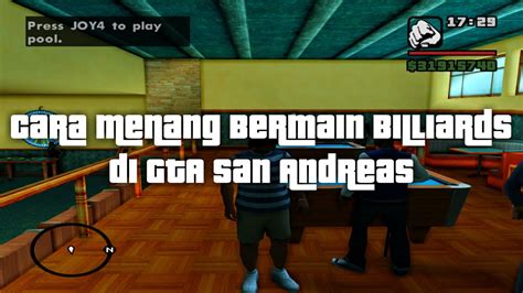 Cara Menang Bermain Billiards Di GTA San Andreas YouTube