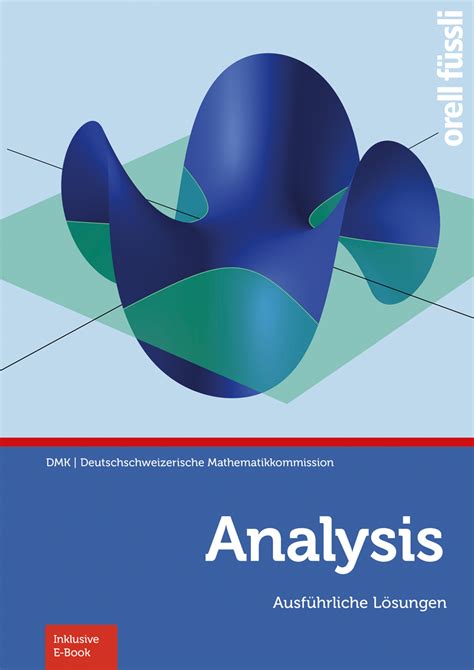 Analysis Ausführliche Lösungen Globi Verlag Orell Füssli