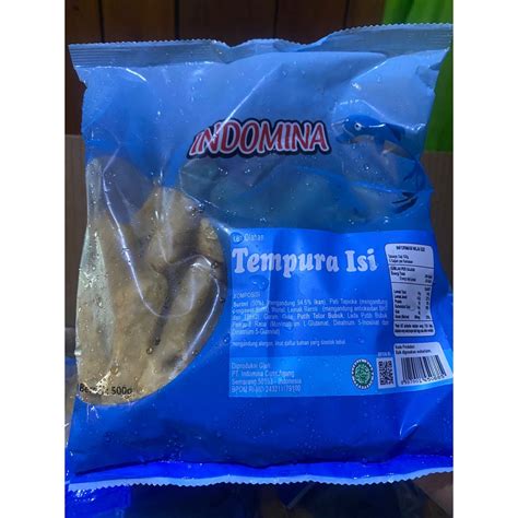 Jual Indomina Tempura 500 Gram Shopee Indonesia