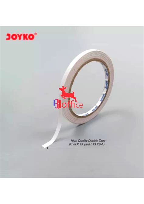 Double Tape 14 Inch Joyko Double Tape Kecil 6mm X 15y Lazada