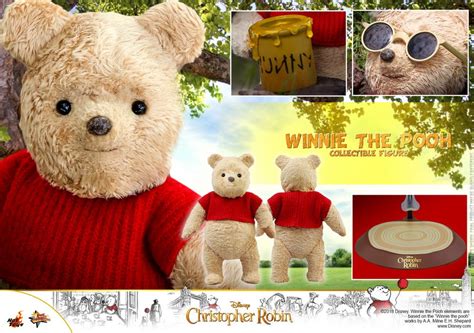 Hot Toys Christopher Robin Winnie The Pooh Piglet Collectible Figures Figures