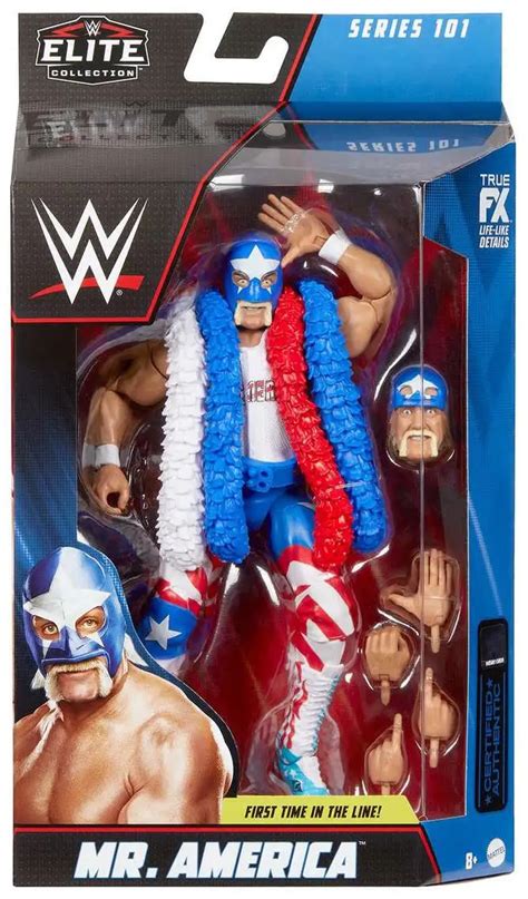 Wwe Wrestling Elite Collection Series Mr America Hulk Hogan Action