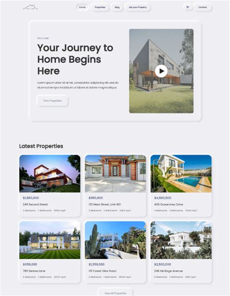 Busiview Real Estate Html Responsive Website Template