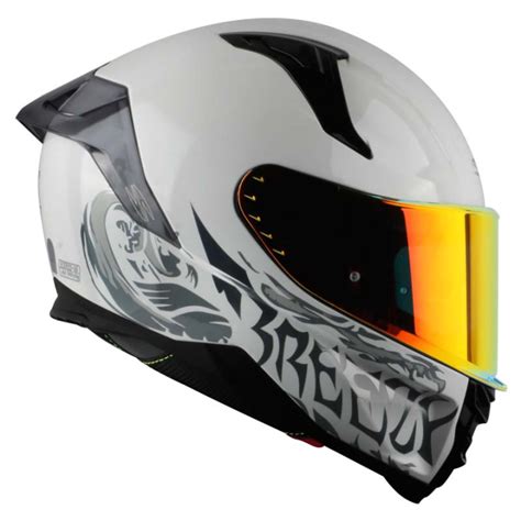 Spy Full Face Dual Visor Helmet Fury Pdd Neo Series Breezy Double D