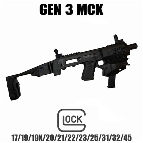 Caa Gen 3 Mck Glock 171919x202122232531324547 Cks Tactical