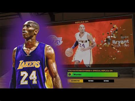 THE MAMBA REPLICA BUILD ALT VERSION 24 KOBE BRYANT NBA2K23