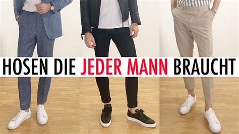 5 Hosen JEDER MANN haben muss STYLING TIPPS MÄNNER YouTube