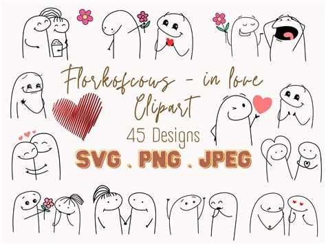 Flork Svg Florkofcows Clipart Flork Png Cute Clipart Svg Flork In Love