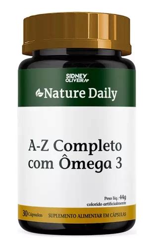 Suplemento en cápsulas Sidney Oliveira Nature Daily Vitamina A a Z en