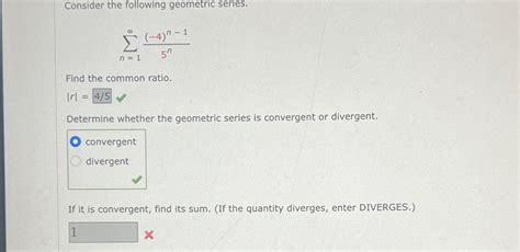 Solved Consider The Following Geometric Chegg