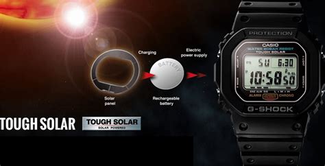 What Is Tough Solar Technology On Casio Watches Instructions To Properly Charge The Battery