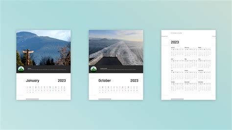 2023 Scenic Calendar of Vancouver, Canada