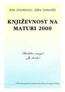 Knji Evnost Na Maturi Ico D O O Zalo Ni Tvo In Tr Enje