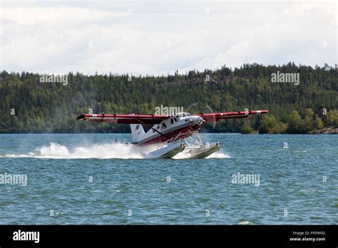 Great Slave Lake Yellowknife Northwest Territories Canada Stock