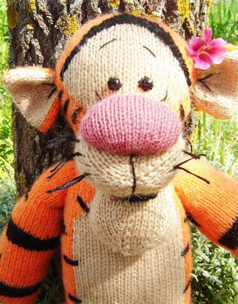 Knitted Tigger Winnie S Friend Knitting Pattern By Mamaklaratoys