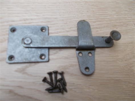 Vintage Privacy Door Cabinet Cupboard Gate Latch Bar Catch Antique Iron Ironmongery World