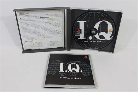 Iq Intelligent Qube B Sony Playstation 1 Ps1 Retro Games Japan