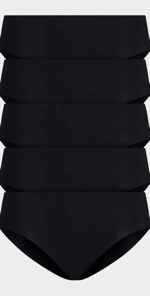 Commando Classic Low Rise Microfiber Bikini Briefs Pack Of