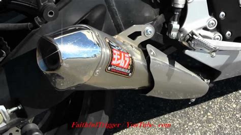 Suzuki Gsxr 750 With Yoshimura R55 Slip On Exhaust Sound Revving Gixxer