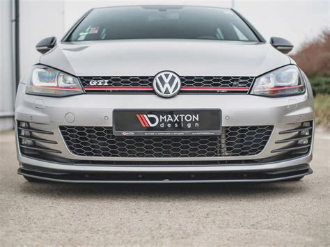 Maxton Racing Front Splitter Vw Golf Mk Gti Maxton Design Uk