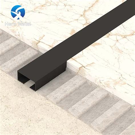 Custom Black Metal Tile Trim Suppliers, Manufacturers - Factory Direct ...