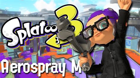 The Aerospray Mg Is Just Built Different In Splatoon 3 Youtube