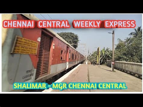 22825 UP MGR Chennai Central Weekly Express Skipping Abada