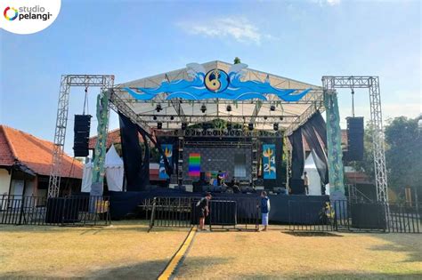 Inspirasi Panggung Rigging Minimalis Untuk Acara Outdoor Yang Elegan