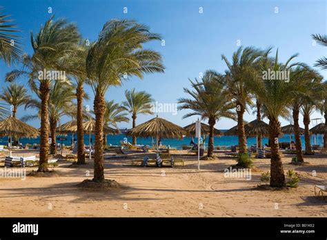 Naama Bay Beach Sharm le Sheikh Eygpt Stock Photo - Alamy
