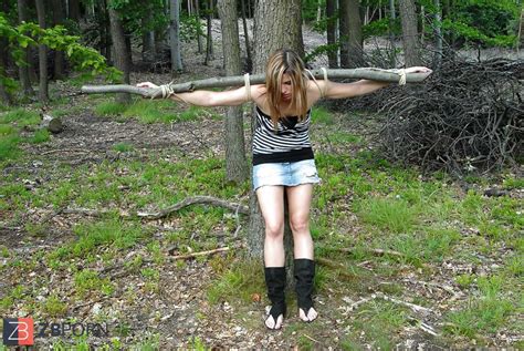 Strapped Up In The Woods ZB Porn
