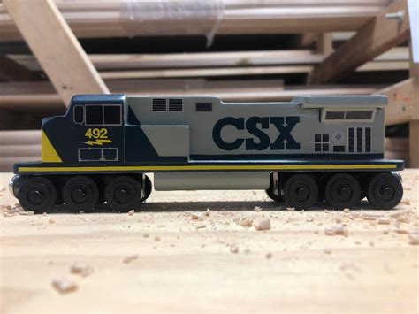 Csx Gray C44 Engine By Whittle Shortline Railroad The Whittle