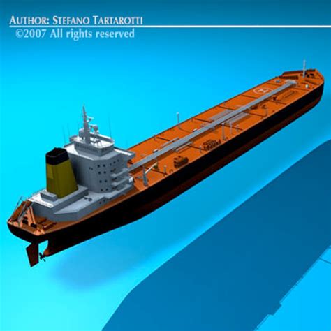 3d Tanker Ship