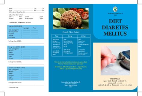 Diet Diabetes Melitus Kemenkes Homecare24