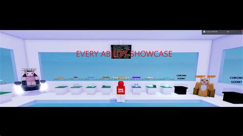 Every Ability Showcase In Ability Wars Roblox YouTube