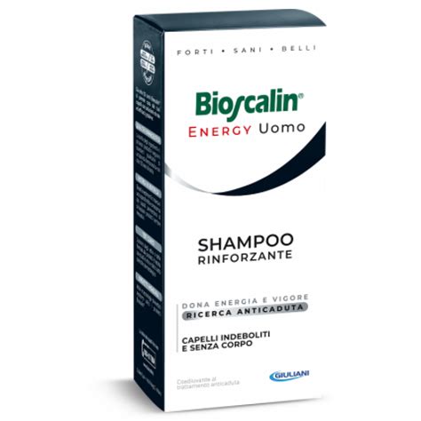 Bioscalin Energy Shampoo Rinforzante Uomo Maxi Size 400 Ml