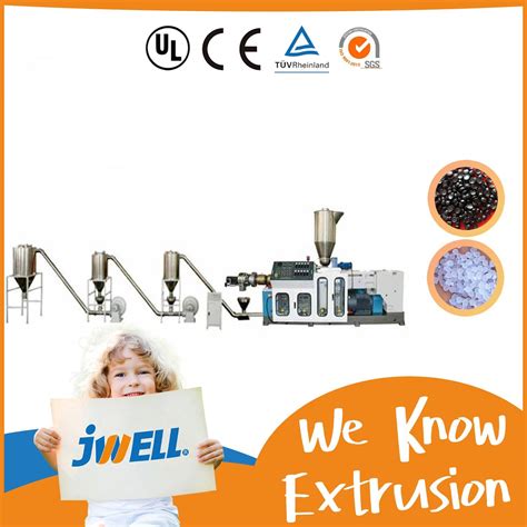 Jwell PVC Pelletizing Granulation Compounding Production Equipment For