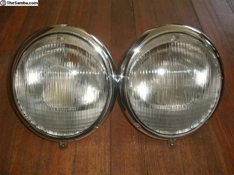 TheSamba VW Classifieds HELLA Euro Headlights Oval Bug 56 60