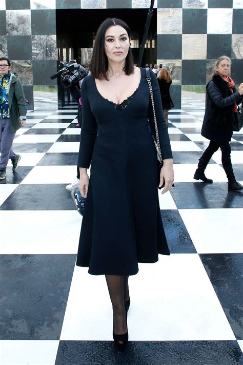 Monica Bellucci - Christian Dior Fashion Show in Paris 01/22/2018