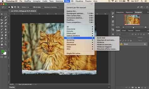 Filtro Nitidezza Photoshop Essenziali Grafica Html It