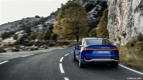 Audi SQ8 Sportback e-tron | 2024MY quattro (Color: Ultra Blue metallic) | Rear